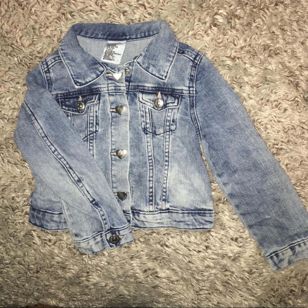 Toddler jean jacket